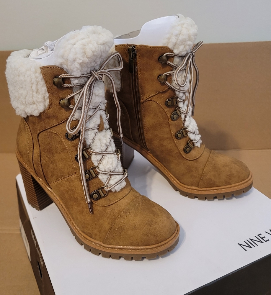 NINE WEST PENNI ANKLE BOOTS SIZE 5